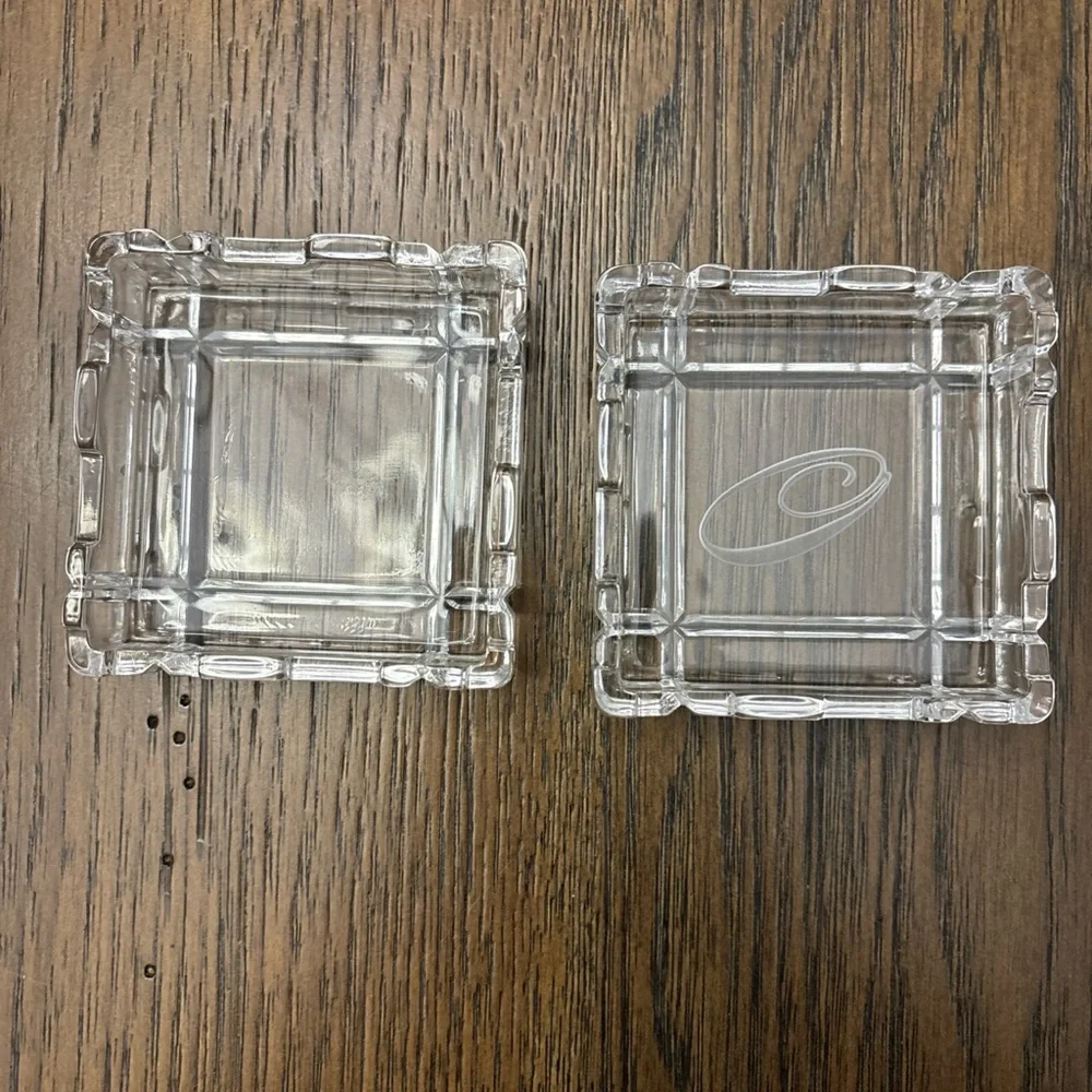 Crystal Trinket Dishes